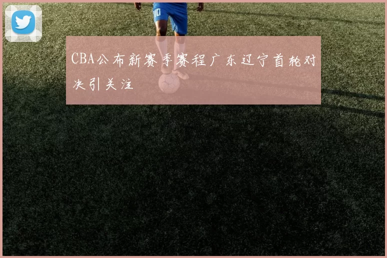 CBA公布新赛季赛程广东辽宁首轮对决引关注